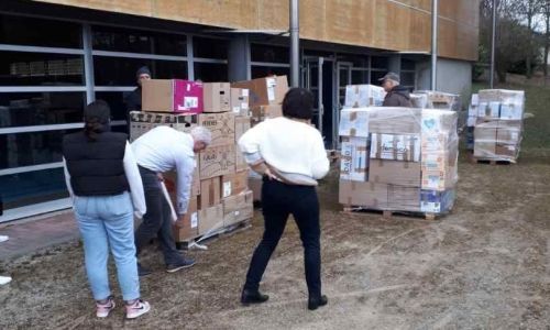 COLLECTE DE DONS MATERIELS POUR L'UKRAINE PAR LA PROTECTION CIVILE COLLECTE DE DONS MATERIELS POUR L'UKRAINE PAR LA PROTECTION CIVILE