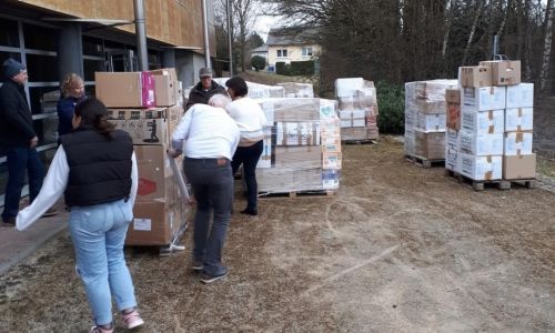 COLLECTE DE DONS MATERIELS POUR L'UKRAINE PAR LA PROTECTION CIVILE COLLECTE DE DONS MATERIELS POUR L'UKRAINE PAR LA PROTECTION CIVILE