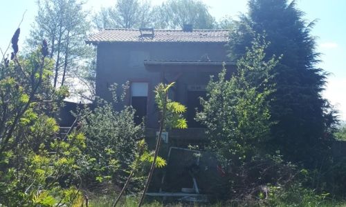 DÉMOLITION DE L'ANCIENNE MAISON DU GARDE BARRIERE