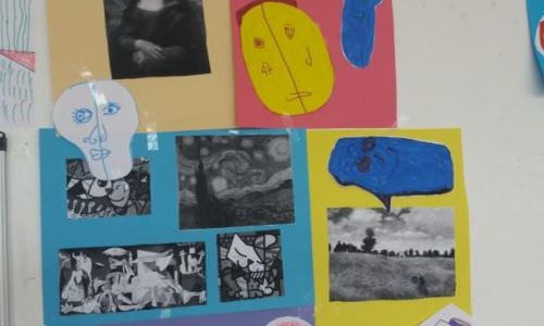 Les Scoubidous s’adonnent à la peinture