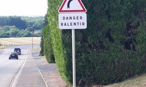 Travaux aux entrées et sorties du village Travaux aux entrées et sorties du village