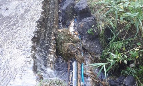 Grosse fuite d'eau Grosse fuite d'eau