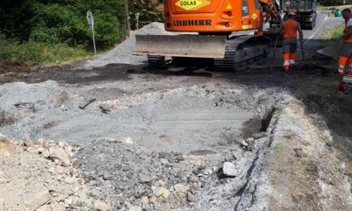 TRAVAUX ET ROUTE BARRÉE