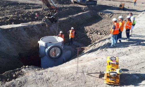 Travaux sur l'Europole 4 (suite)