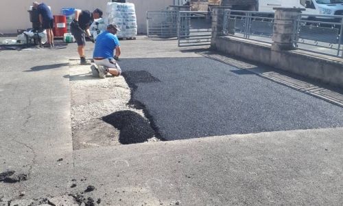 Rénovation de la cour de l'école maternelle