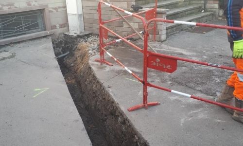 Travaux rue de la Croix