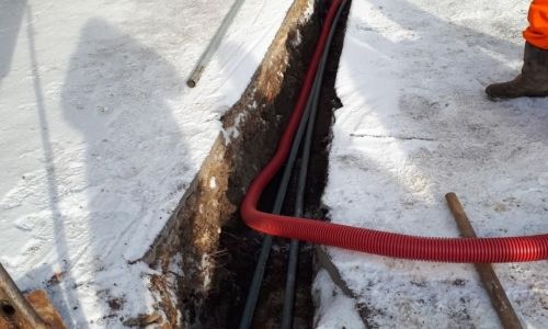 RUE DE LA CROIX : DÉBUT DES TRAVAUX RUE DE LA CROIX : DÉBUT DES TRAVAUX