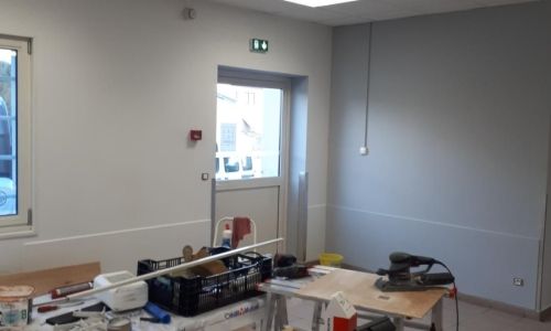 Rénovation de la petite salle