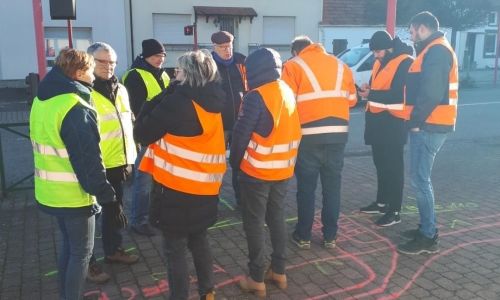 Les travaux rue de la Croix se poursuivent Les travaux rue de la Croix se poursuivent