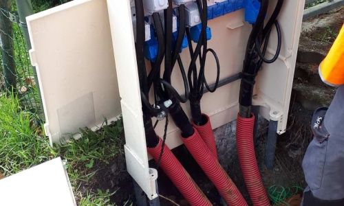 Les travaux rue de la Croix se poursuivent Les travaux rue de la Croix se poursuivent