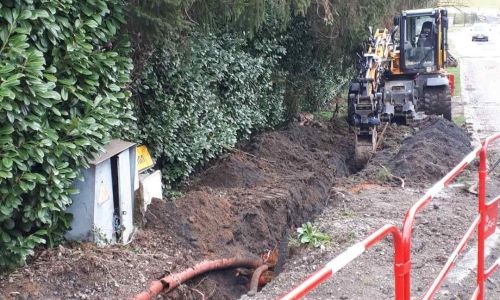 Poursuite des travaux Rue de la Croix