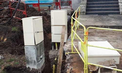 Poursuite des travaux Rue de la Croix