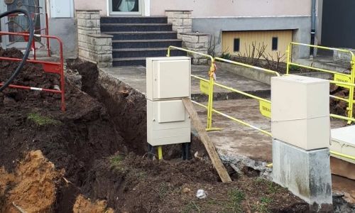 Poursuite des travaux Rue de la Croix