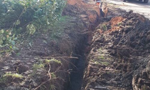 Poursuite des travaux Rue de la Croix
