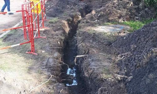 Poursuite des travaux Rue de la Croix