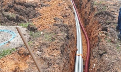 Poursuite des travaux Rue de la Croix