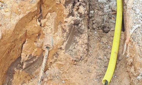 Poursuite des travaux Rue de la Croix