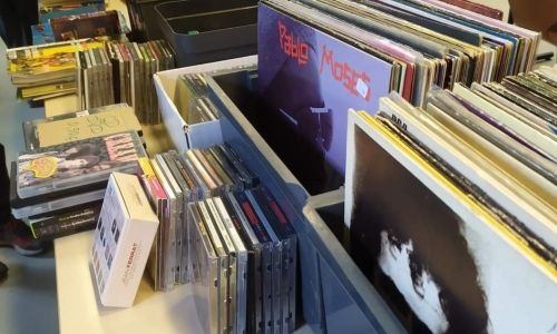 BOURSE AUX LIVRES, VINYLES ET CD