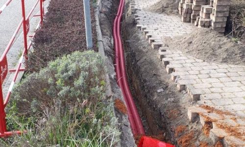 Poursuite du chantier rue de la Croix Poursuite du chantier rue de la Croix