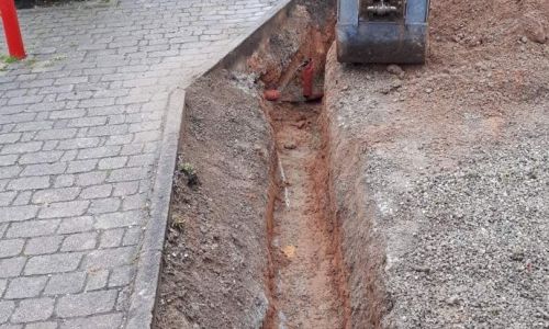 Poursuite du chantier rue de la Croix Poursuite du chantier rue de la Croix