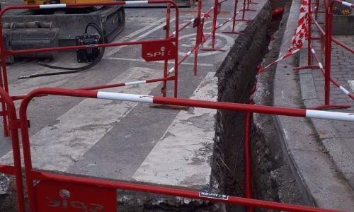 Poursuite du chantier rue de la Croix Poursuite du chantier rue de la Croix