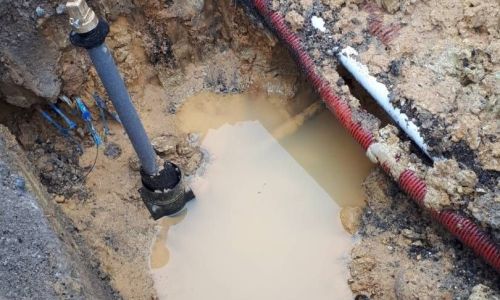 POURSUITE DES TRAVAUX RUE DE LA CROIX