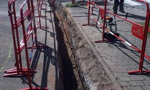 POURSUITE DES TRAVAUX RUE DE LA CROIX