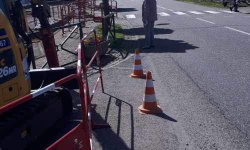 POURSUITE DES TRAVAUX RUE DE LA CROIX