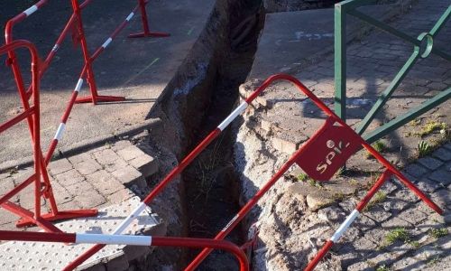 POURSUITE DES TRAVAUX RUE DE LA CROIX