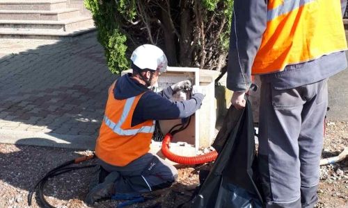 POURSUITE DES TRAVAUX RUE DE LA CROIX