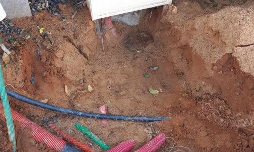 POURSUITE DES TRAVAUX RUE DE LA CROIX