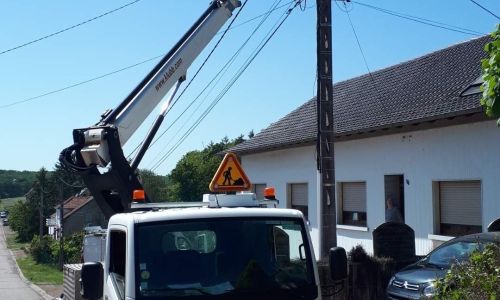POURSUITE DES TRAVAUX RUE DE LA CROIX