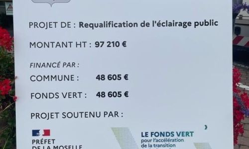 LA COMMUNE INVESTIT DANS LA TRANSITION ÉCOLOGIQUE