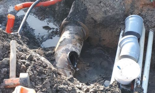 Les travaux rue de la Croix se poursuivent