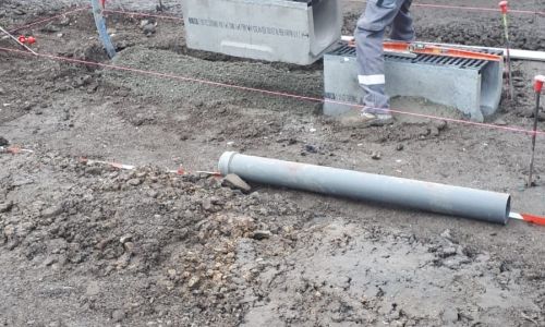 Les travaux rue de la Croix se poursuivent