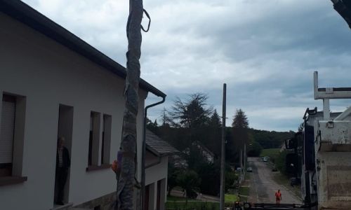 Les travaux rue de la Croix se poursuivent