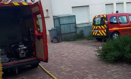 Inondation de l'église