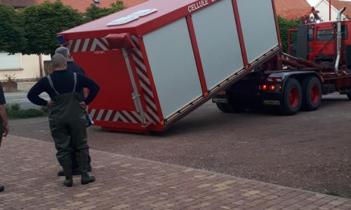 Inondation de l'église
