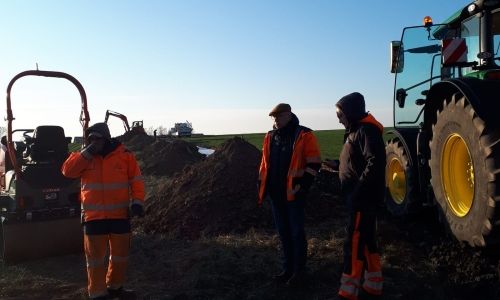 Installation de l'antenne 5G