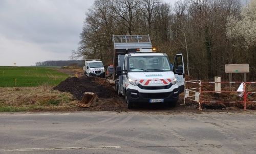 Installation de l'antenne 5G