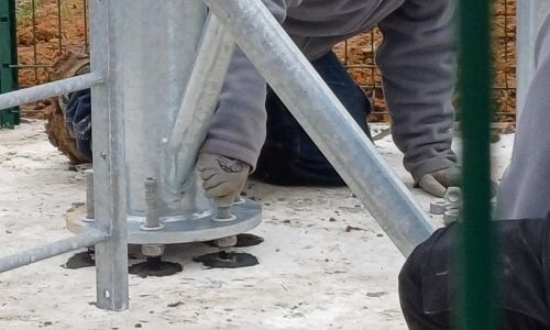 Installation de l'antenne 5G