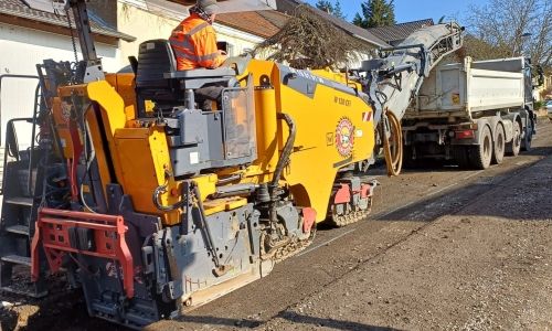 PROGRESSION DES TRAVAUX DE VOIRIE ET D'AMÉNAGEMENT QUALITATIF, RUE DE LA CROIX.