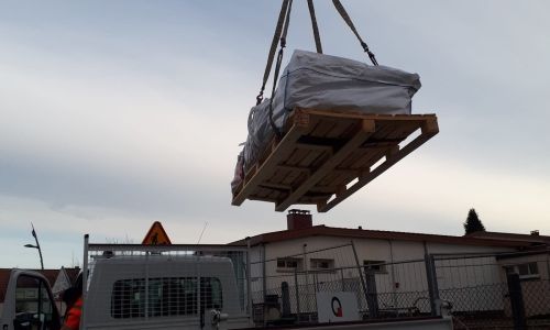 Évacuation de la couverture Eternit