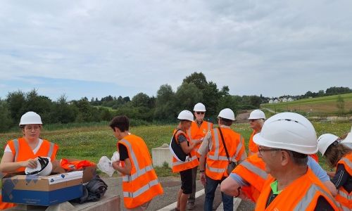 Les fouilles archéologiques sur l'Europole 4