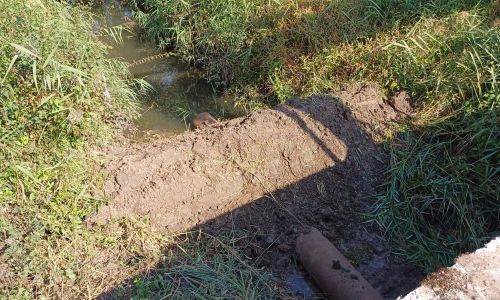 Travaux au bout de la rue du Neuhof