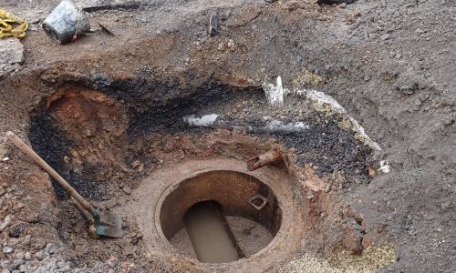 Travaux d'aménagement de la rue de la Croix Travaux d'aménagement de la rue de la Croix