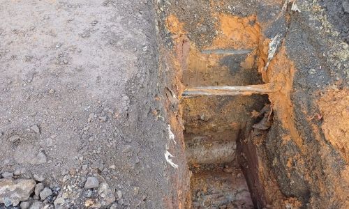 Travaux d'aménagement de la rue de la Croix Travaux d'aménagement de la rue de la Croix