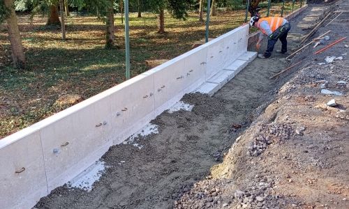 Travaux d'aménagement de la rue de la Croix Travaux d'aménagement de la rue de la Croix