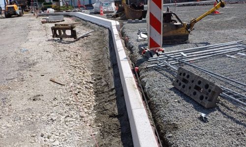 Les travaux de la rue de la Croix se poursuivent