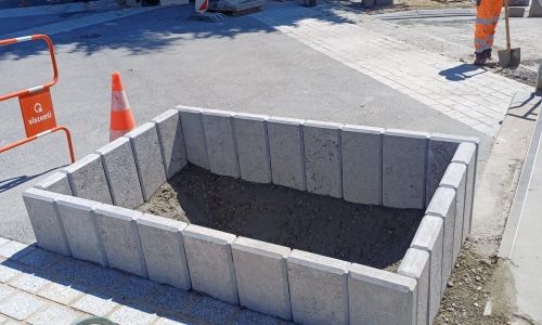 Les travaux de la rue de la Croix se poursuivent